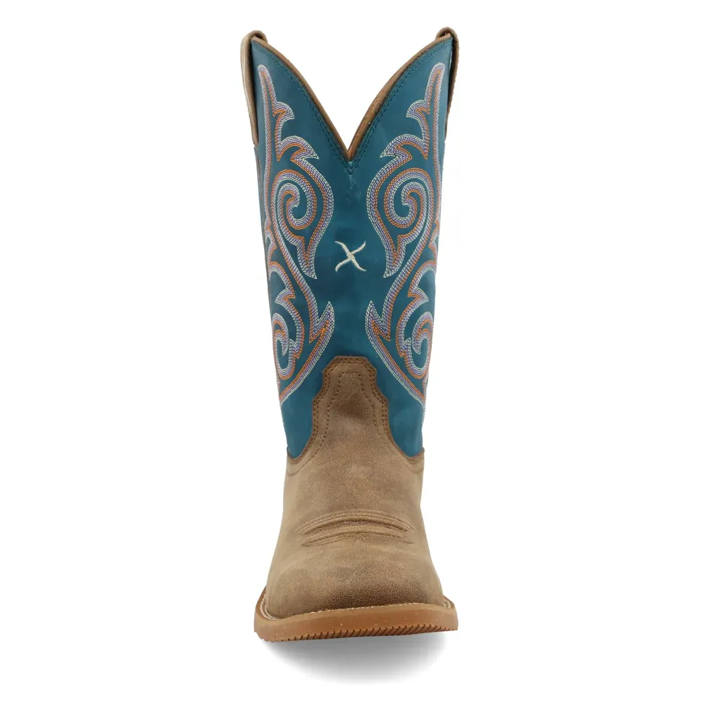 Twisted X Women's 11" Tech X Boot - Bomber &amp; Stormy Blue