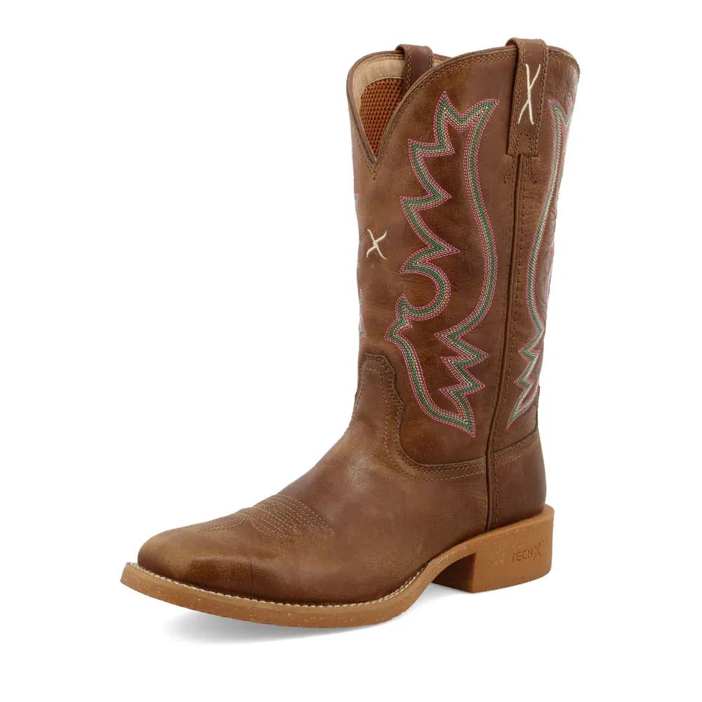 Twisted X Women's 11" Tech X Boot - Roasted Pecan