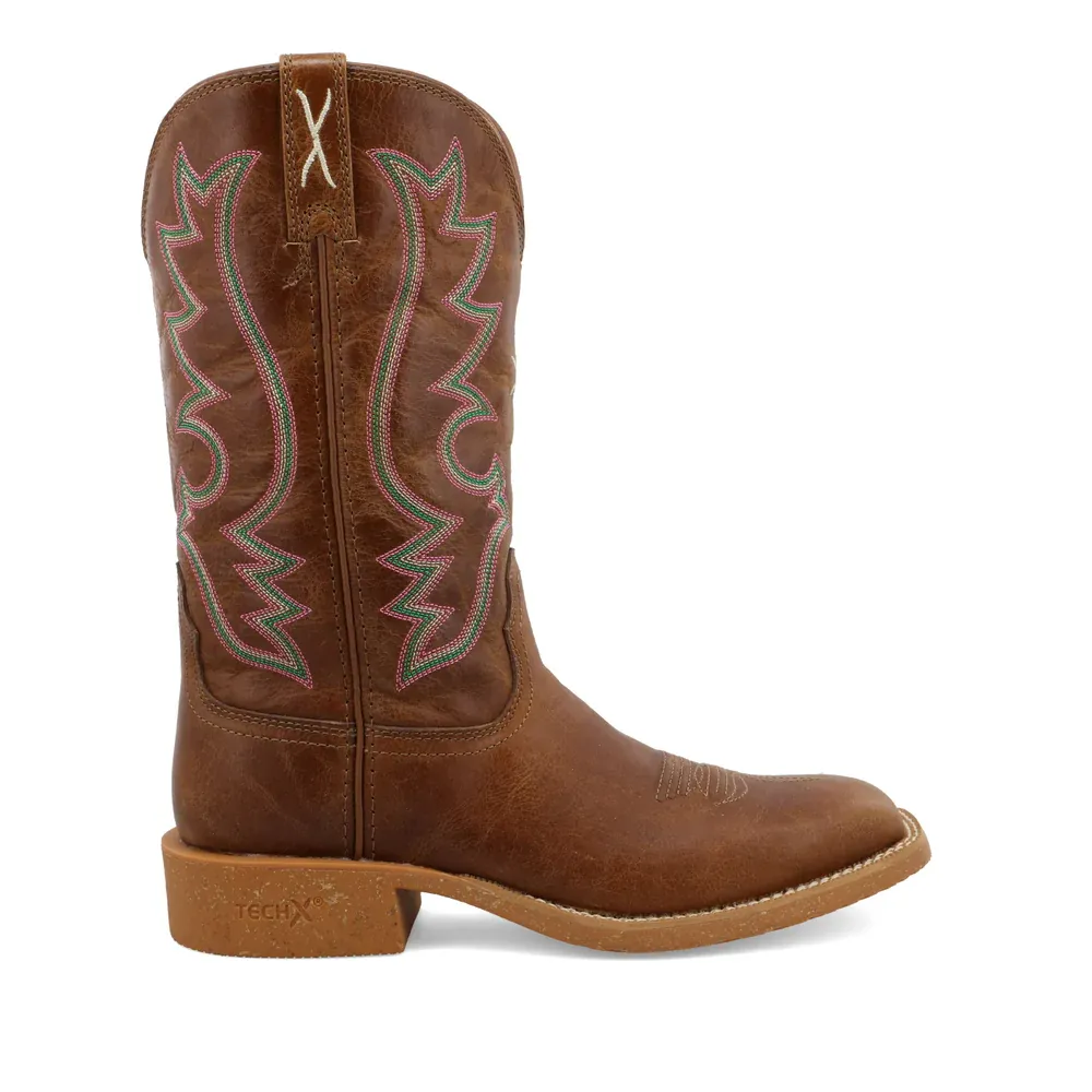 Twisted X Women's 11" Tech X Boot - Roasted Pecan