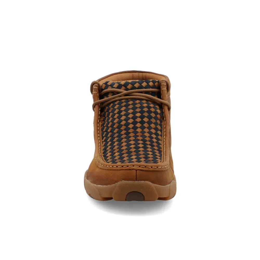 Twisted X Men's Chukka Driving Moc - Oiled Saddle &amp; Midnight