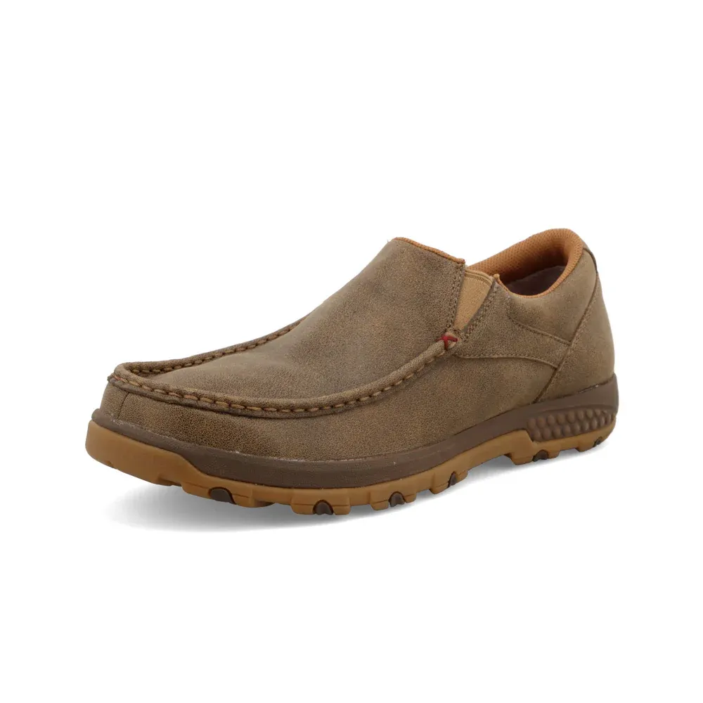 Twisted X Men's Slip-On Driving Moc - Bomber (MXC0003)