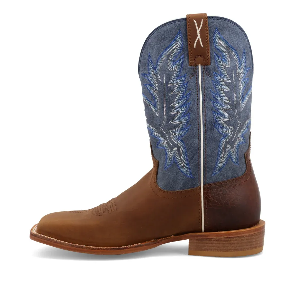 Twisted X Men's 11" Tech X Boot - Cocoa &amp; Denim Blue