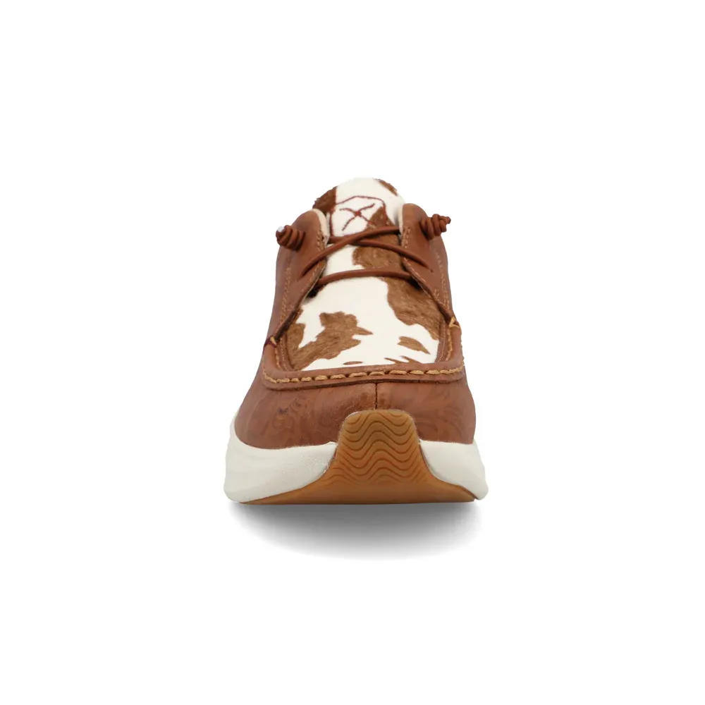 Twisted X Women's Feather X Casual - Cowhide Multi &amp; Brown Patina
