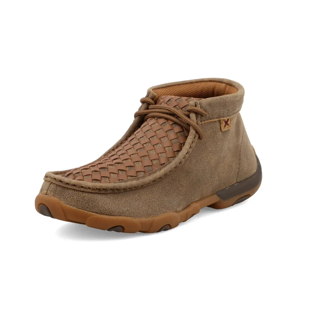 Twisted X Women's Chukka Driving Moc - Bomber &amp; Tan (WDM0034)