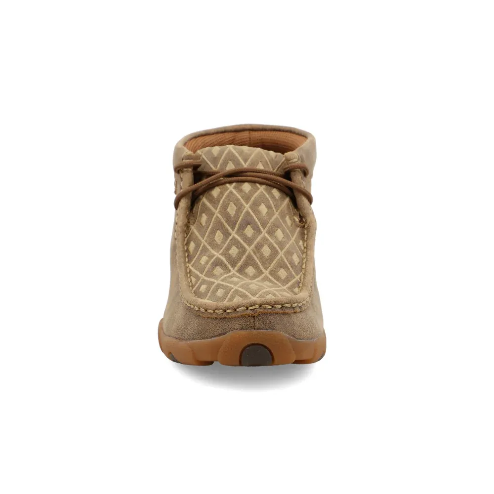 Twisted X Women's Chukka Driving Moc - Bomber &amp; Tan (WDM0073)