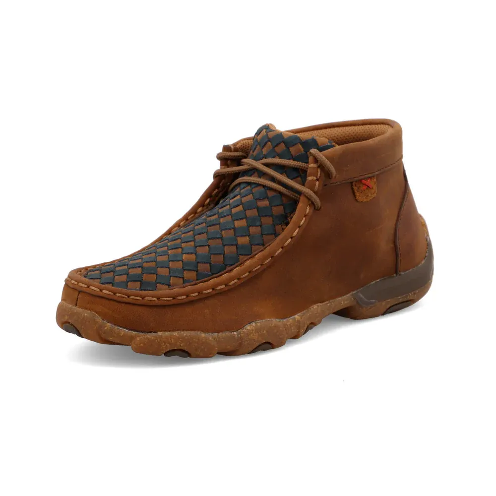 Twisted X Kids' Chukka Driving Moc - Oiled Saddle &amp; Midnight