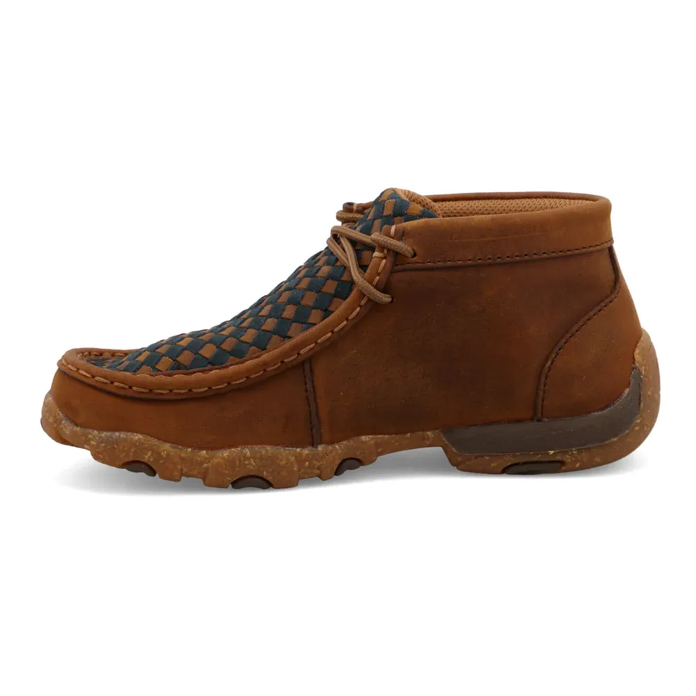 Twisted X Kids' Chukka Driving Moc - Oiled Saddle &amp; Midnight