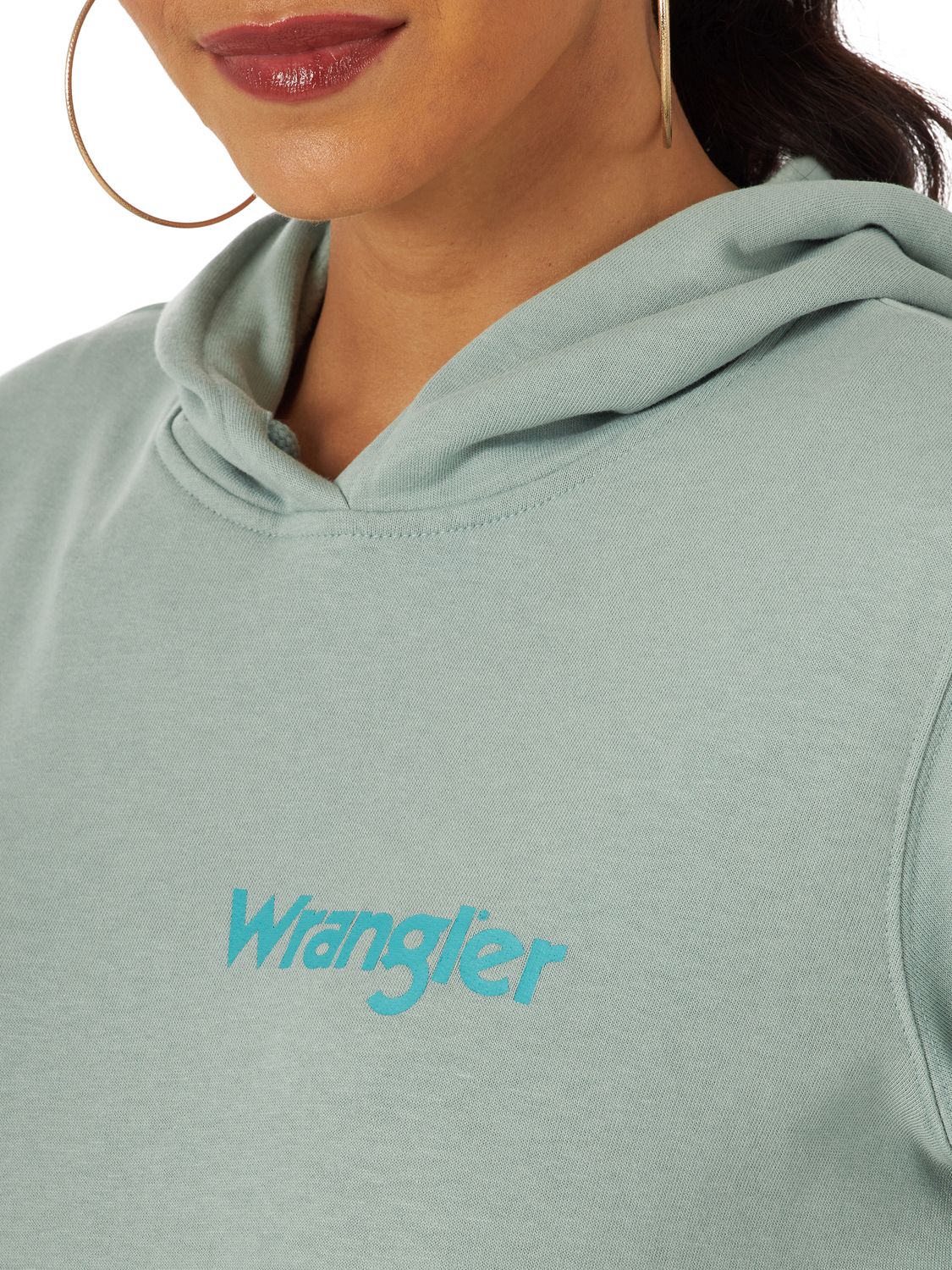 Wrangler® Retro® Punchy Hoodie - Teal