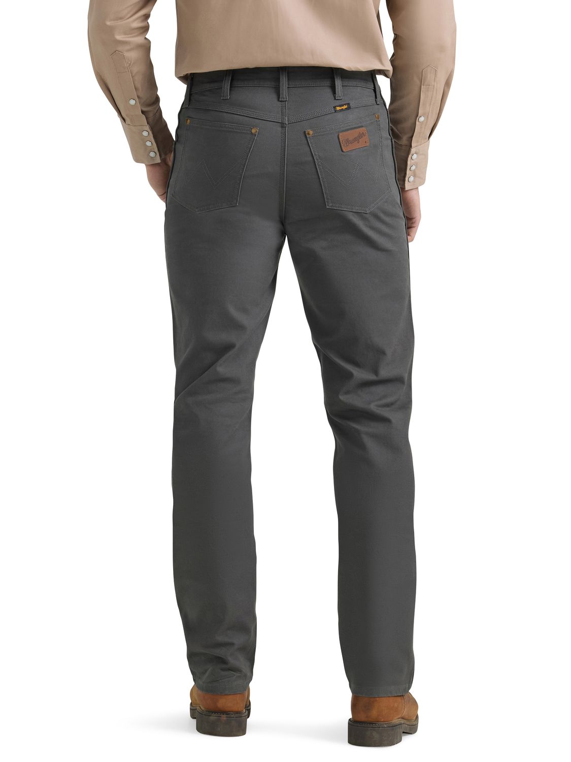 Wrangler® Cowboy Cut® Tough Comfort Premium Performance 47 - Regular Fit - Grey Pinstripe