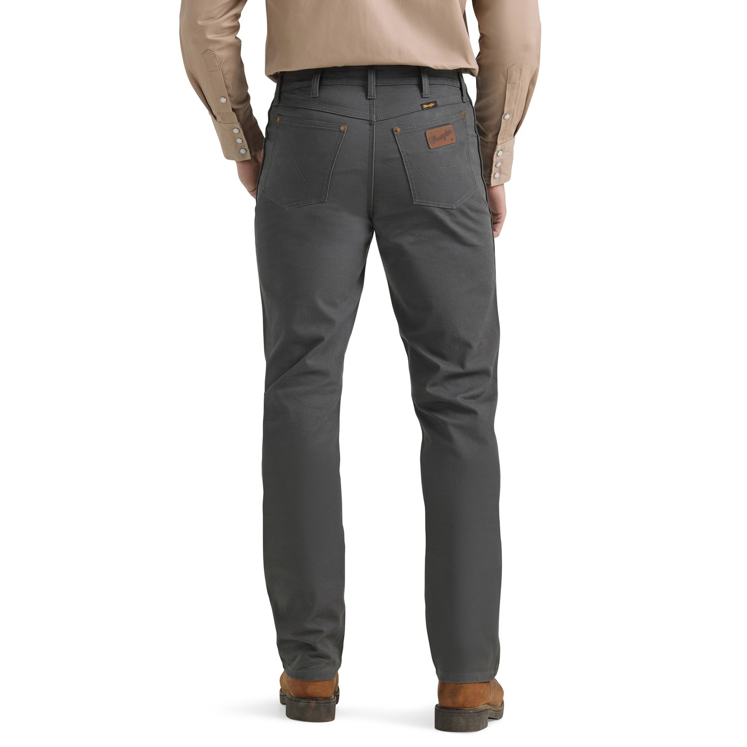 Wrangler® Cowboy Cut® Tough Comfort Premium Performance 47 - Regular Fit - Grey Pinstripe