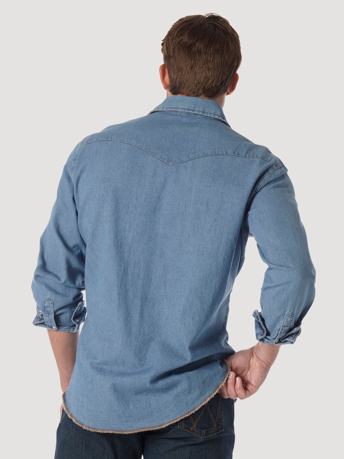 Wrangler Men's Authentic Cowboy Cut® Work Shirt - Indigo