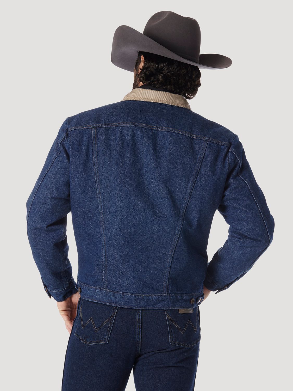 Wrangler® Blanket Lined Denim Jacket - Prewashed