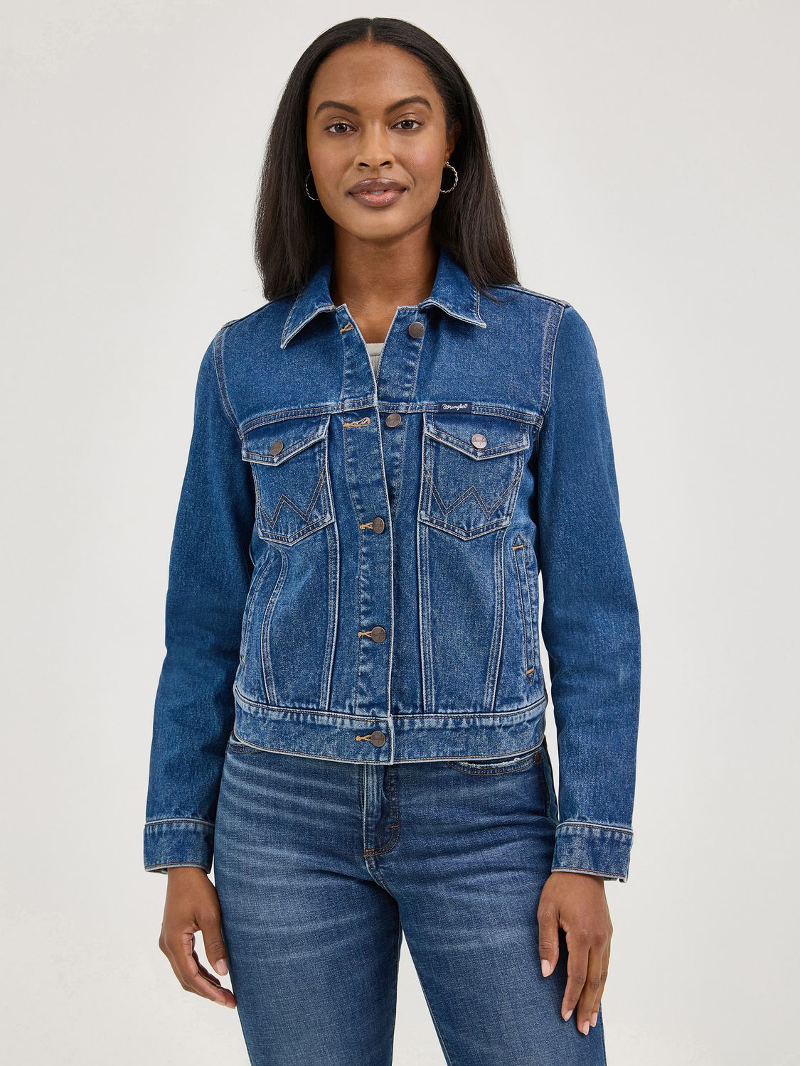 Wrangler® Denim Jacket - Dark Denim