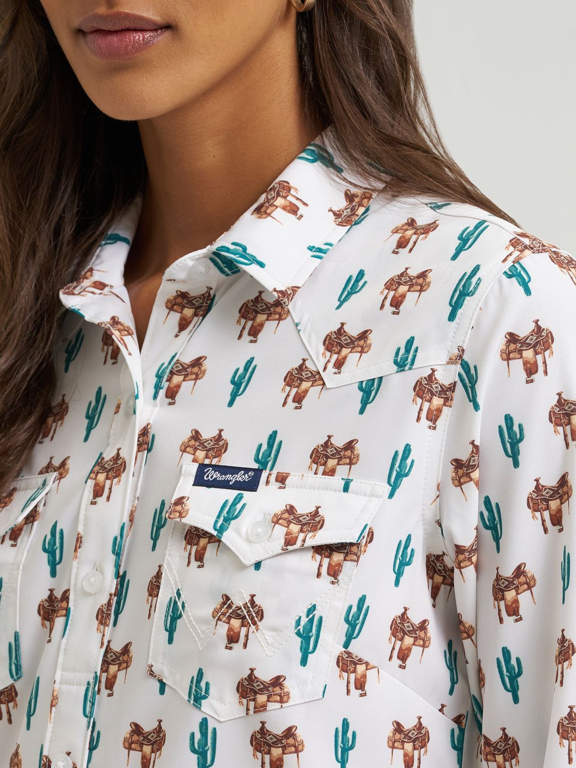 Wrangler® Performance Aria Shirt - Cream