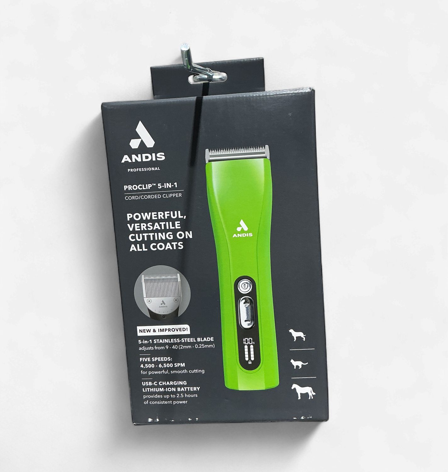 Andis ProClip 5-in-1 Cord/Cordless Clipper