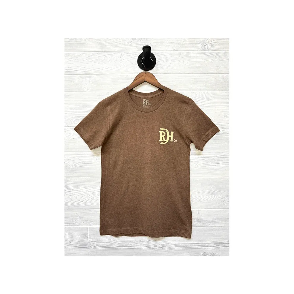 Red Dirt Tooled Leather T-Shirt