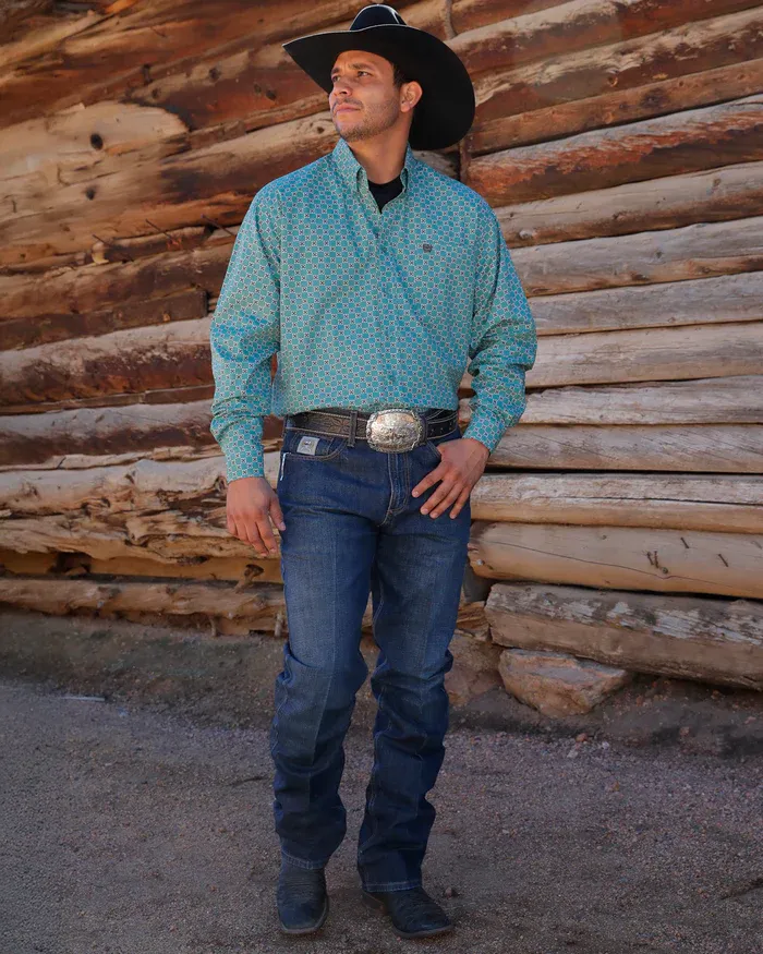 Cinch Men's Silver Label 002 Rigid - Dark Stone