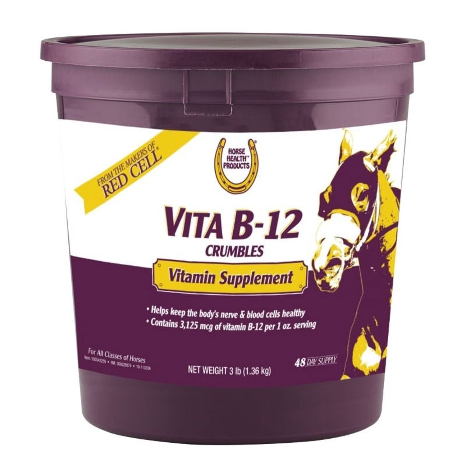 Horse Health Vita B-12 Crumbles - 3 lb
