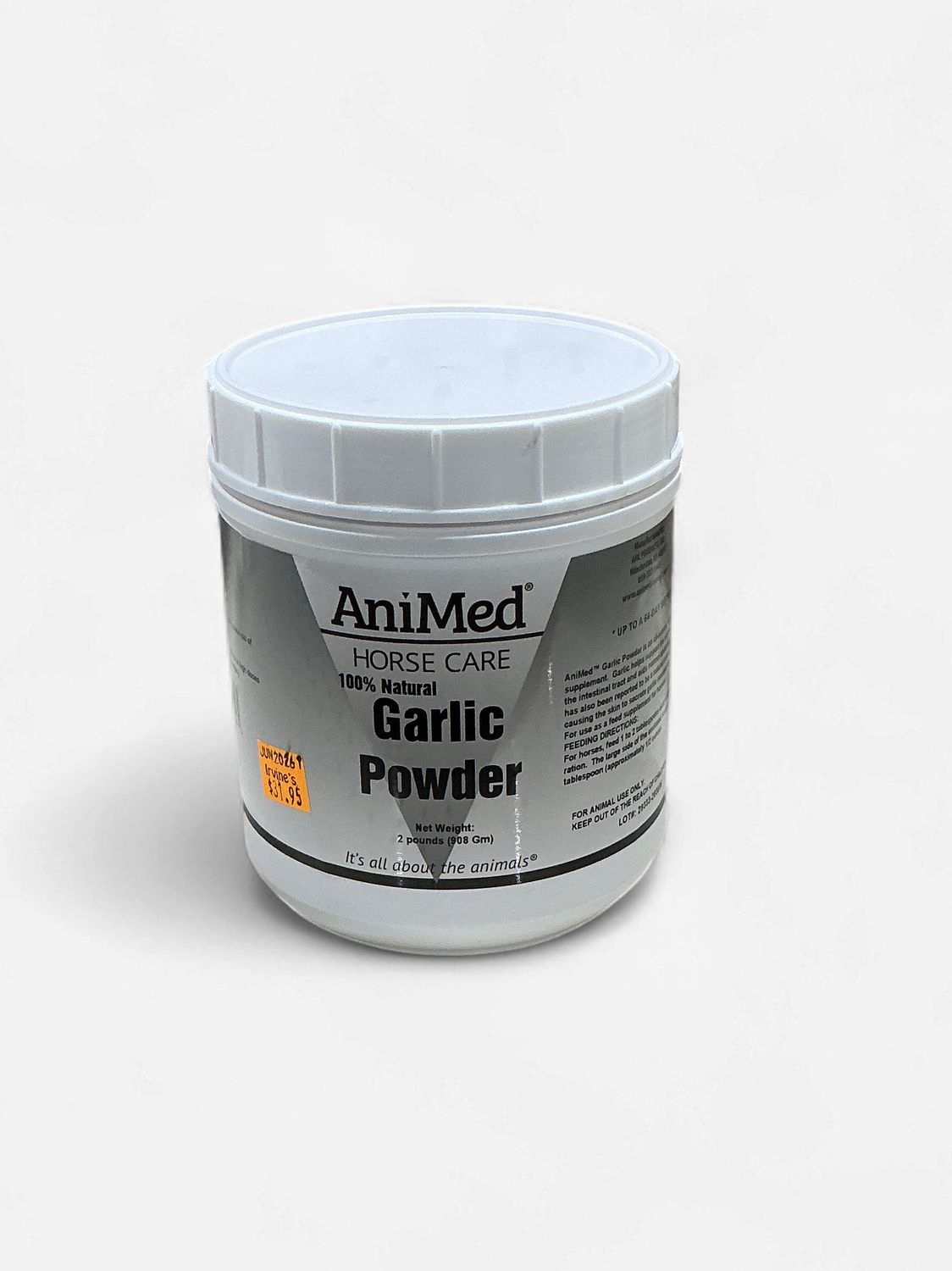 AniMed Garlic Powder Pure 2 lb Jar 90216