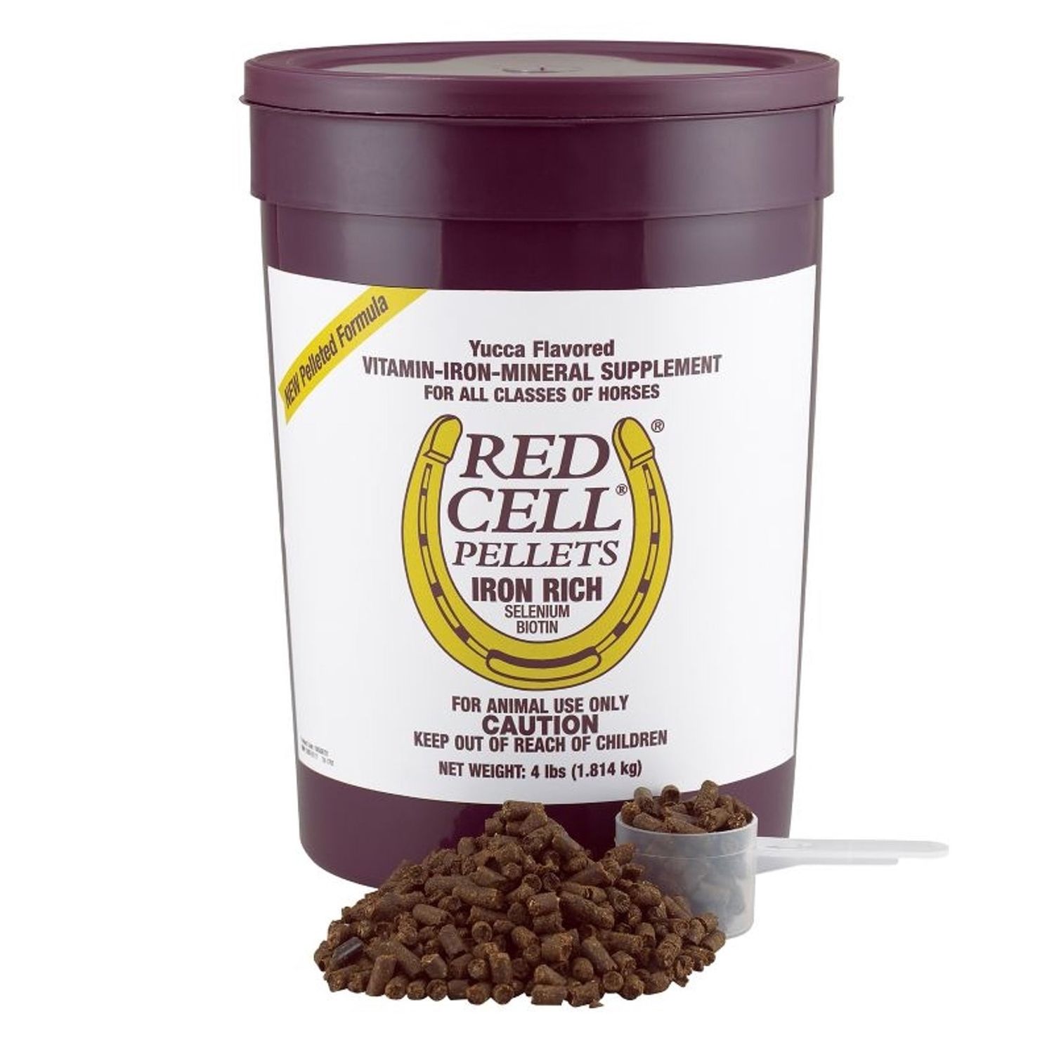 Horse Health Red Cell Pellets Pail 4 lb