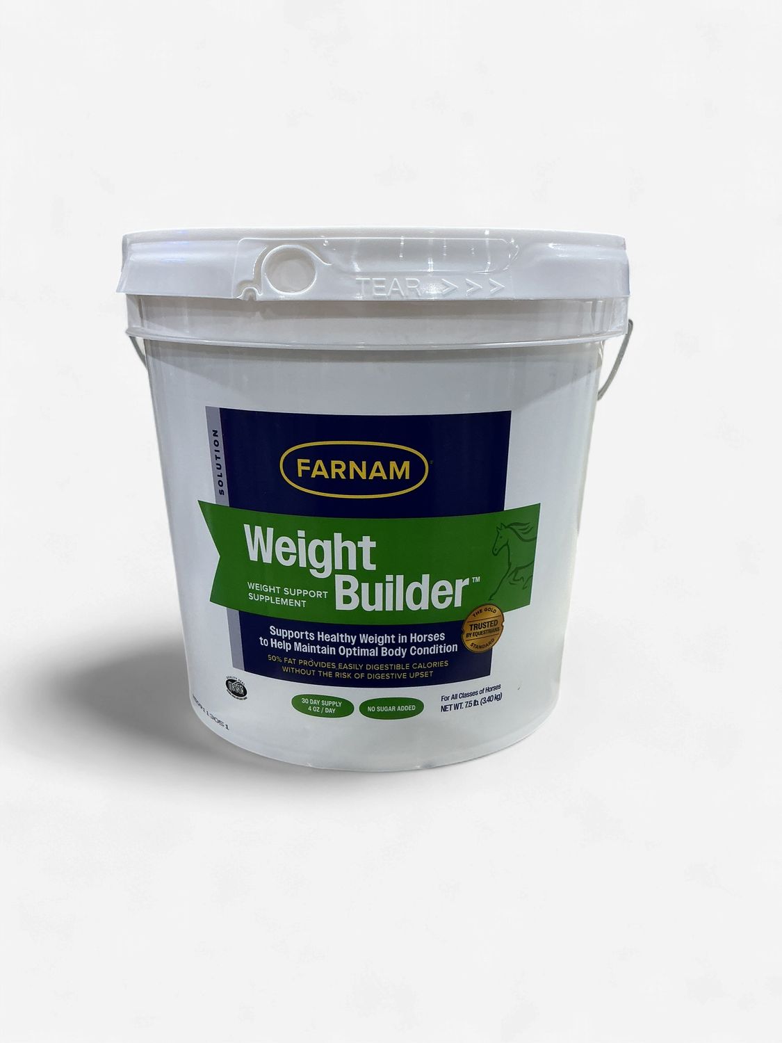 Horse Health Weight Builder Equine Supplement 30 Days 7.5 lb