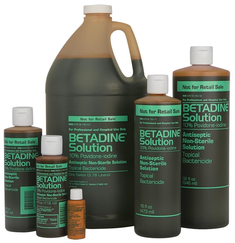 Betadine Solution Pint Bvs016
