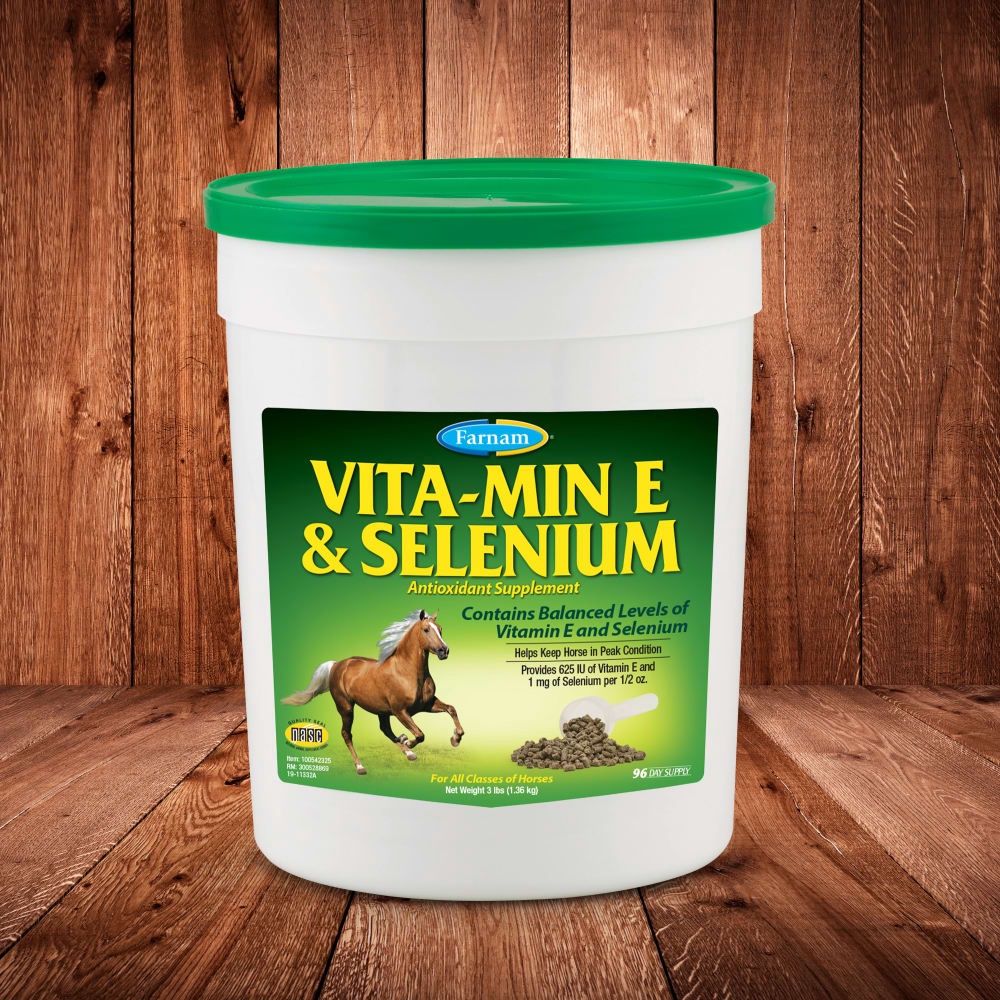 Horse Health Vita-Min E &amp; Selenium Crumbles - 3 lb