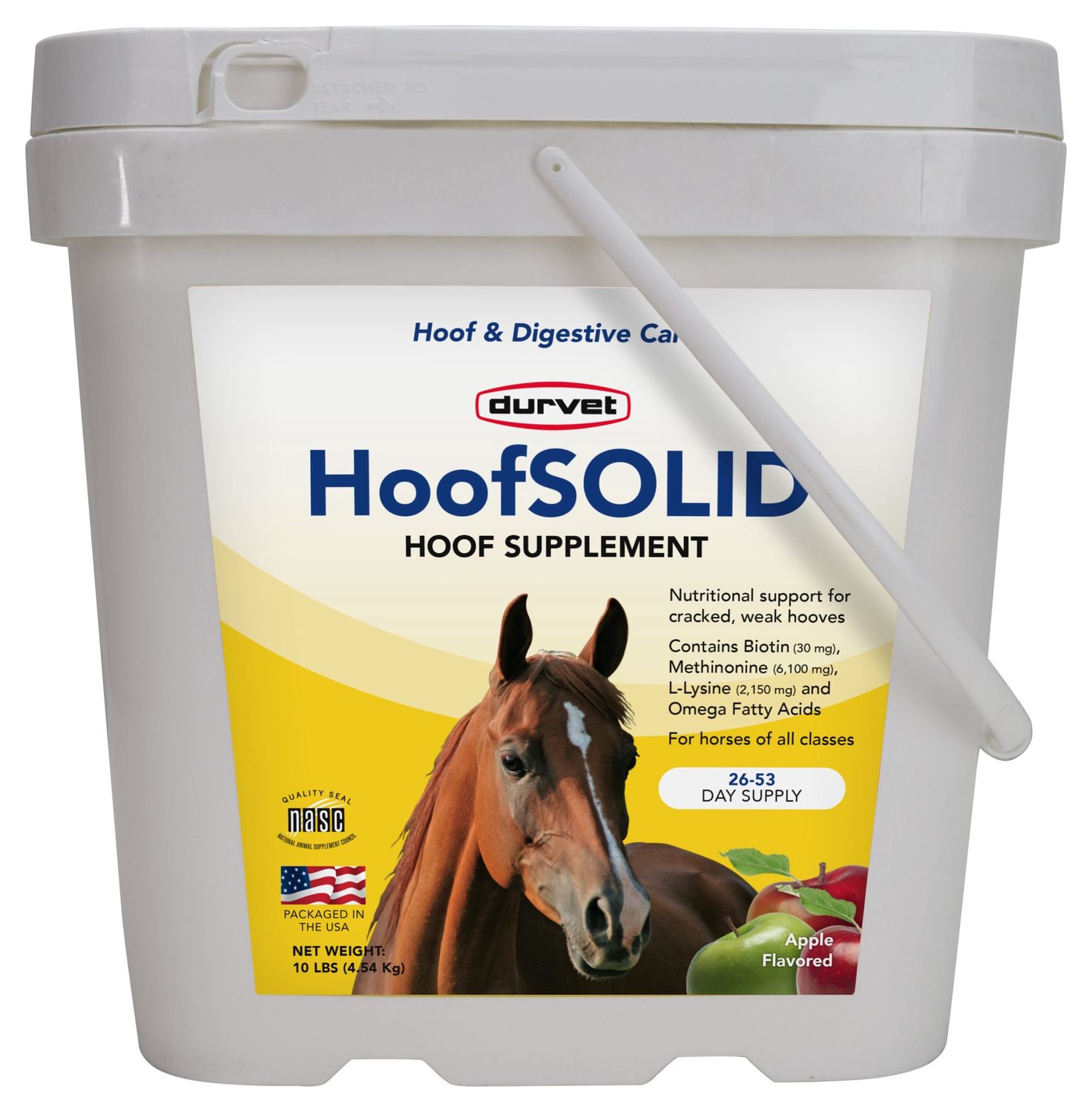 Durvet Hoof Solid 10 lb 4/c