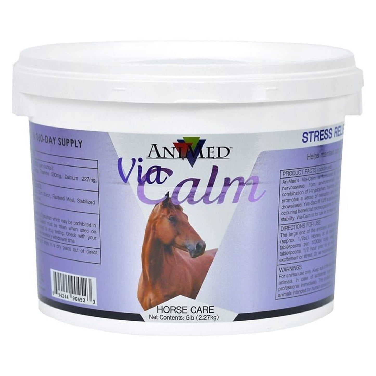 AniMed Via Calm Equine Pail 5 lb 90452