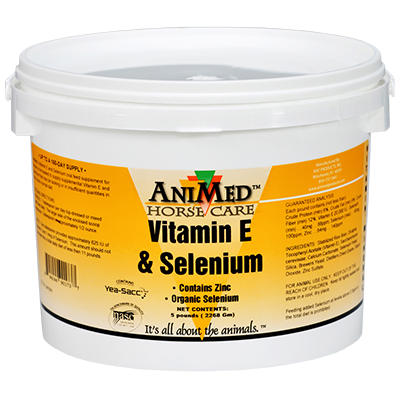 AniMed Vitamin E &amp; Sel &amp; Zinc 5 lb Pail 90173 Powder
