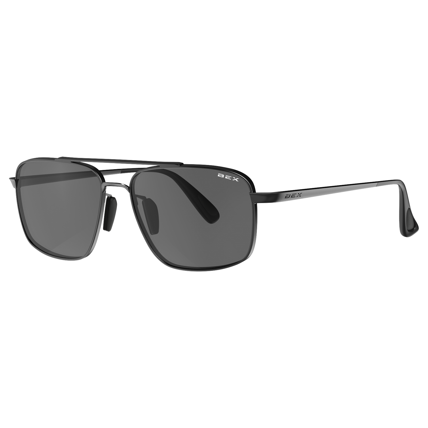 BEX Accel Sunglasses - Matte Black / Gray