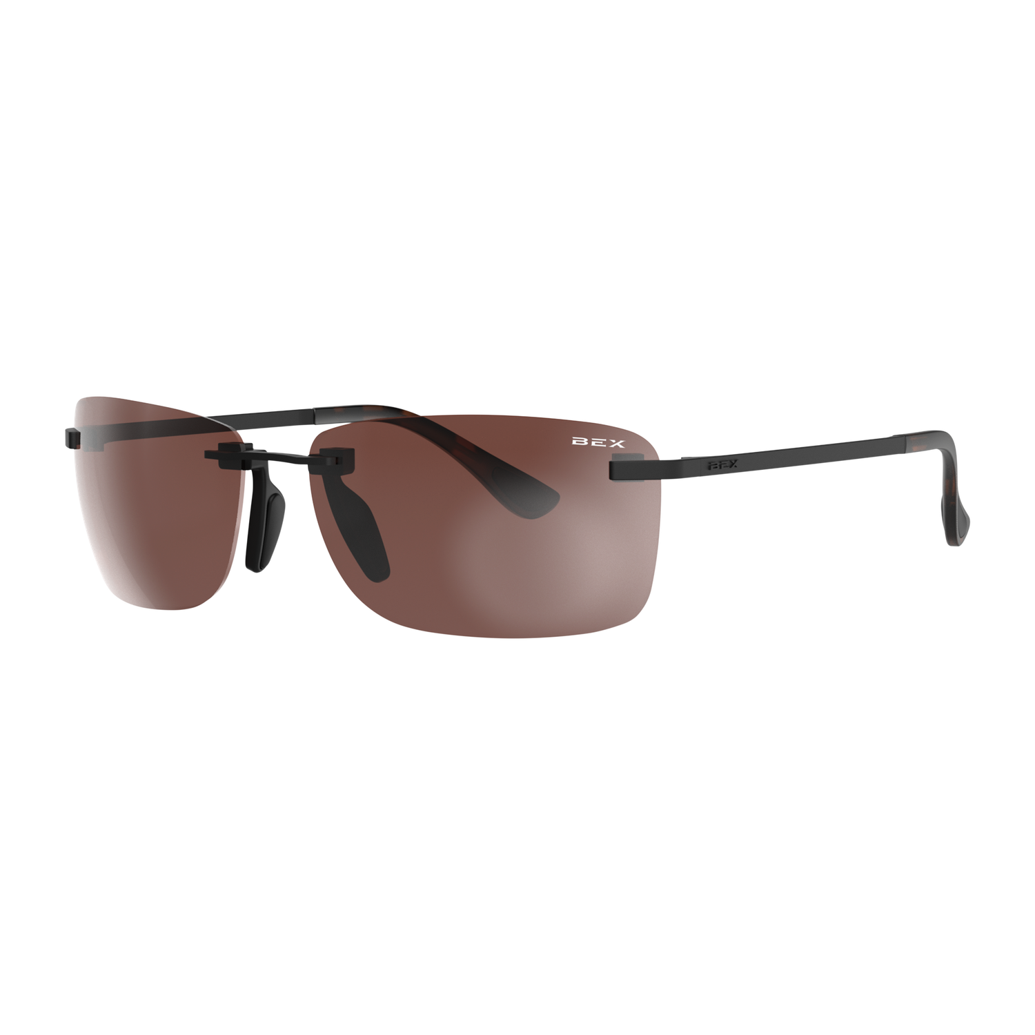 BEX Legolas OTG Sunglasses, Color: Black/Brown/Silver