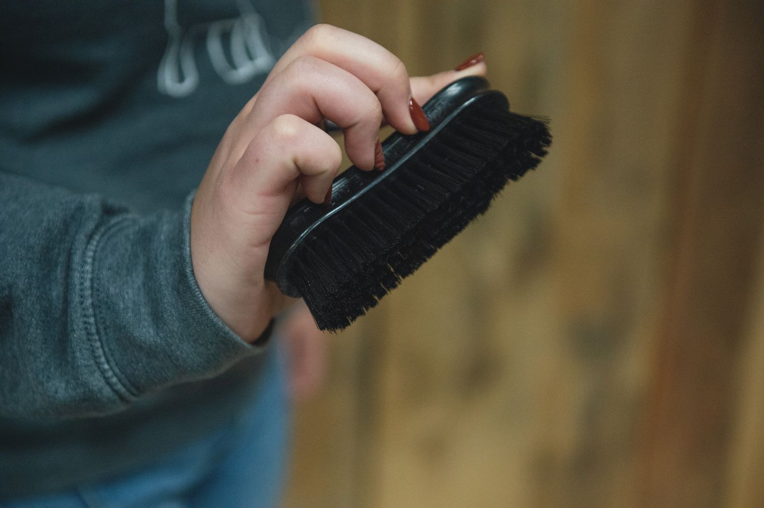 Weaver Livestock Pig Face Brush