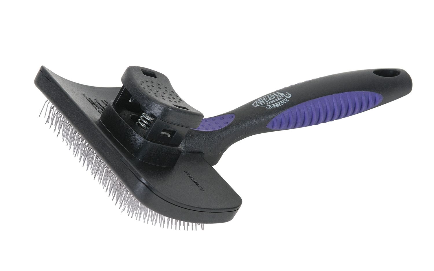 Weaver Livestock Self Cleaning Slicker Brush