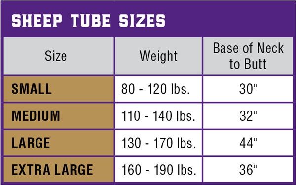 Weaver Livestock Spandex Sheep Tube