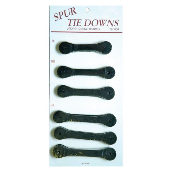 Partrade Spur Tie Downs - Card of 12 Pair