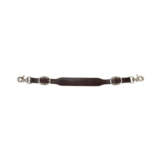 Circle Y Smooth Walnut Leather Wither Strap