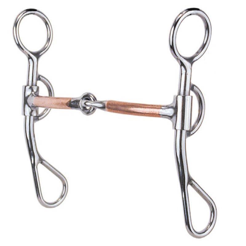 Reinsman 424 Argentine Smooth Copper Snaffle Bit