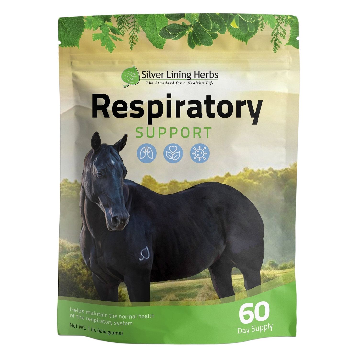 Silver Lining Herbs Respiratory Support for Horses