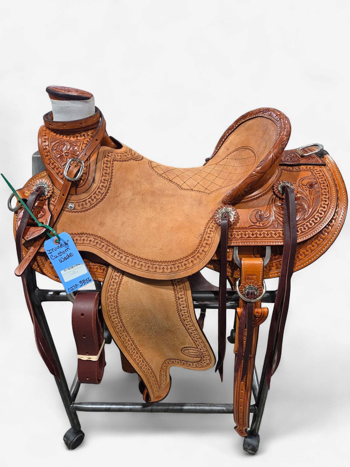 Irvine Custom 16" Wade Saddle 3356