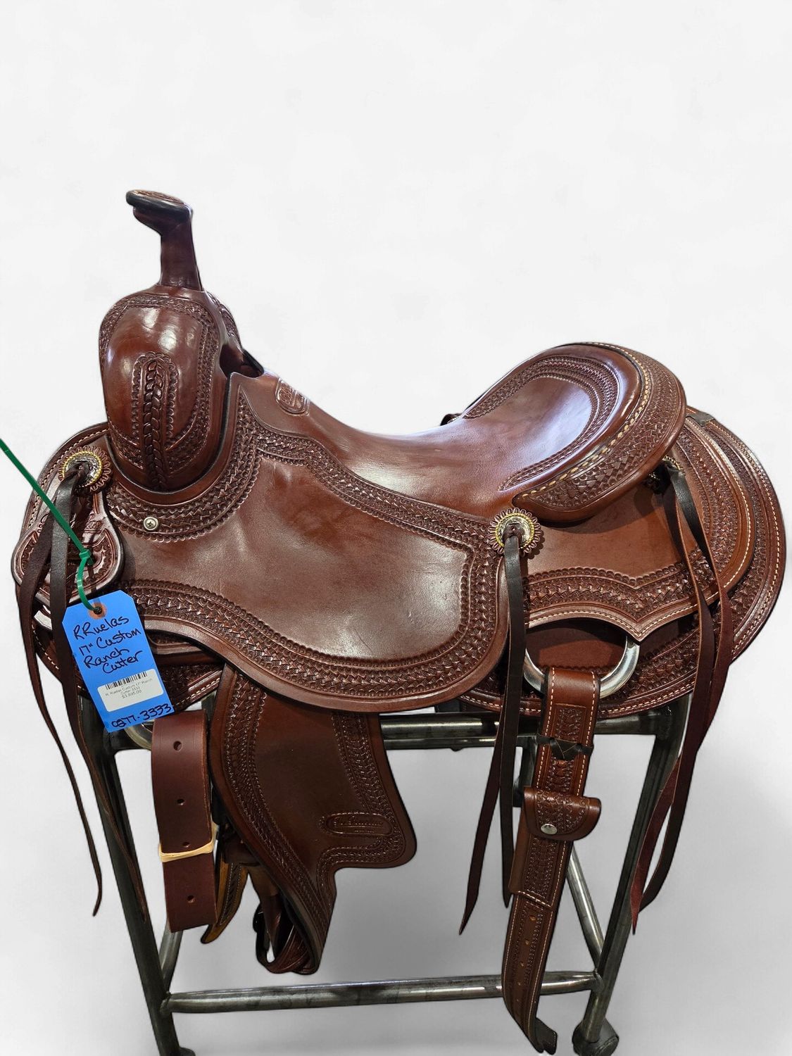 R. Ruelas Custom 17" Ranch Cutter 3333