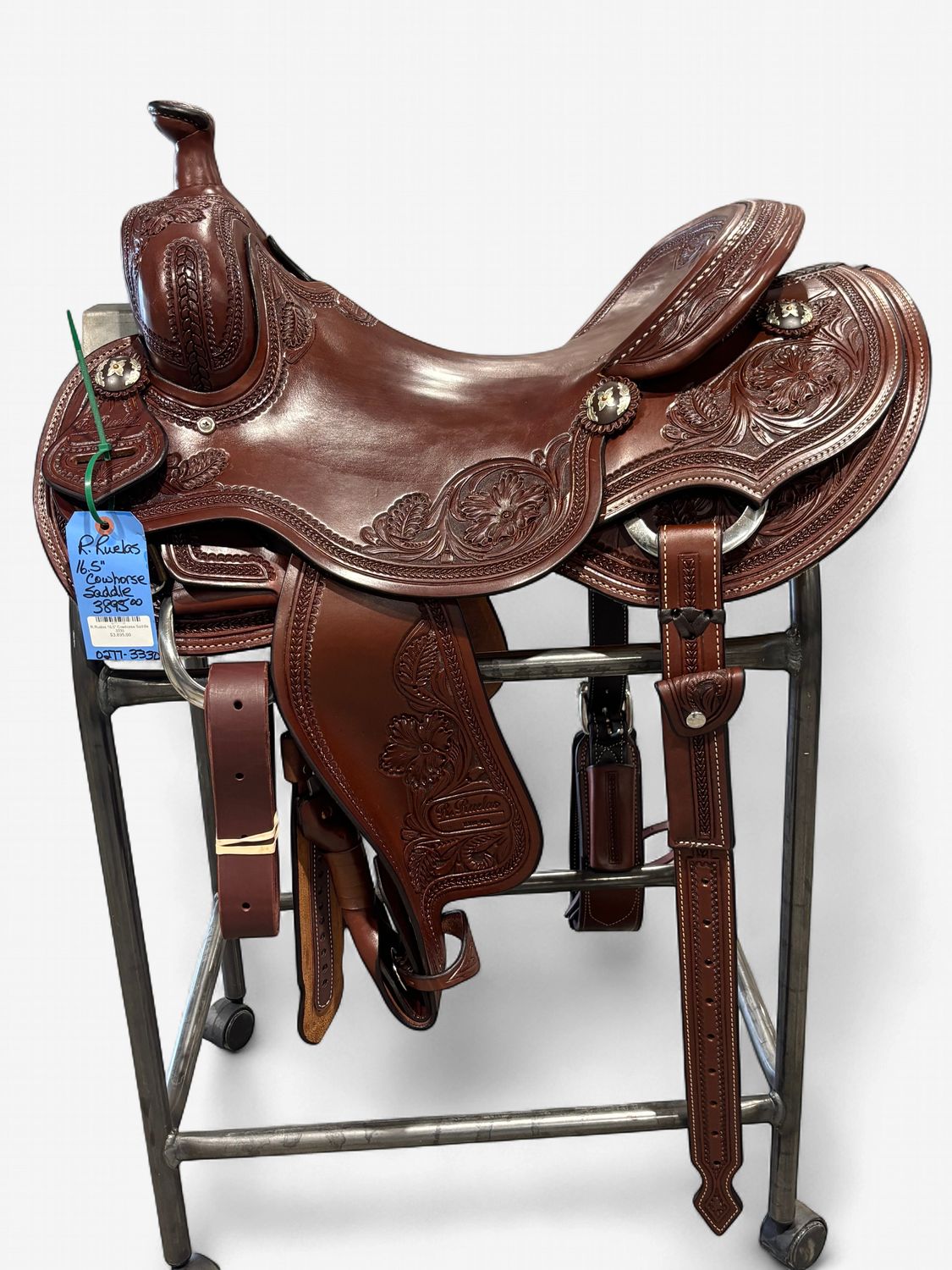 R.Ruelas 16.5" Cowhorse Saddle 3330