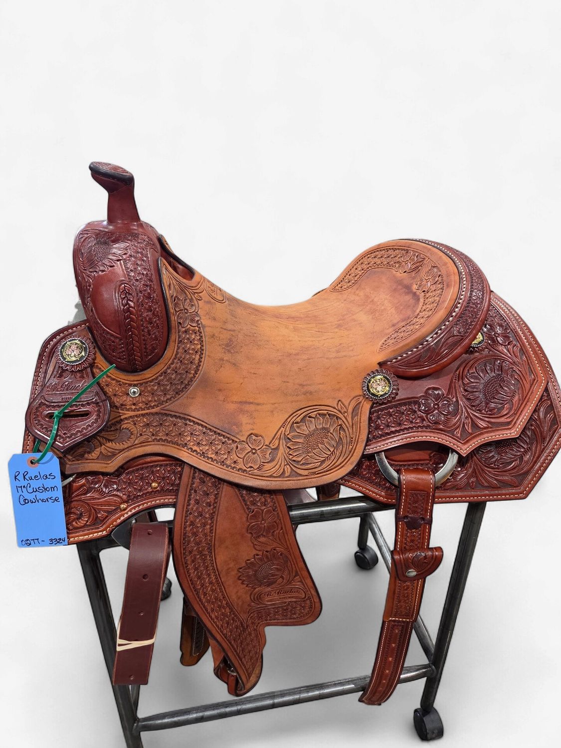 Irvine Cowhorse Saddle 3324