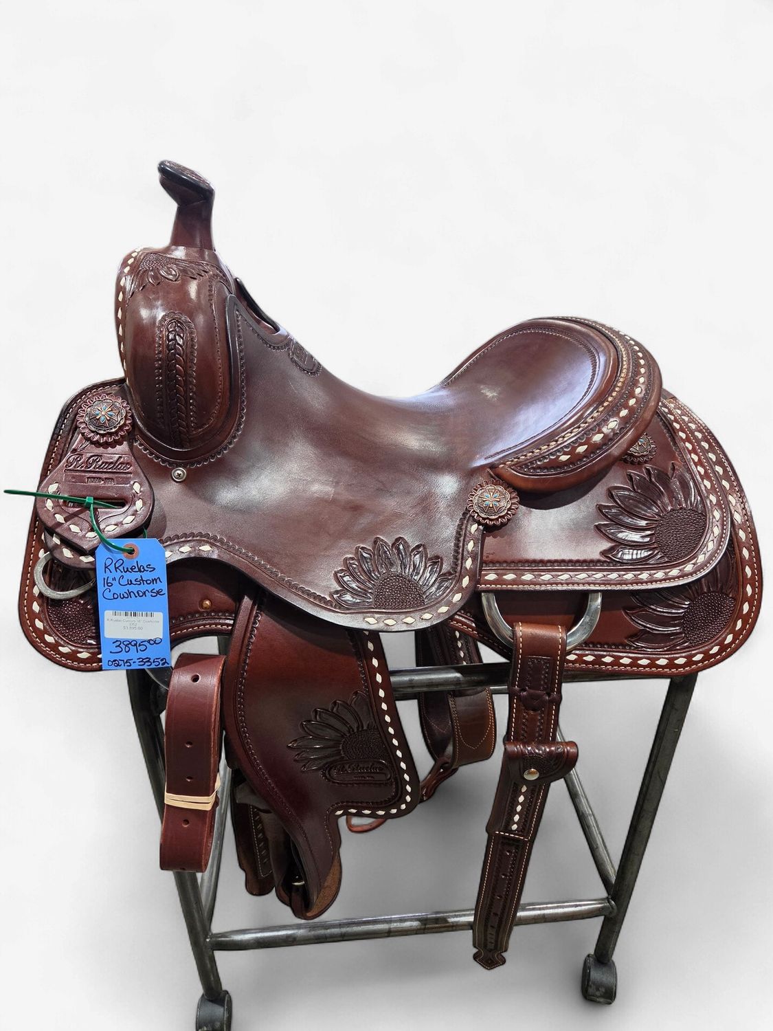 R.Ruelas Custom 16" Cowhorse 3352