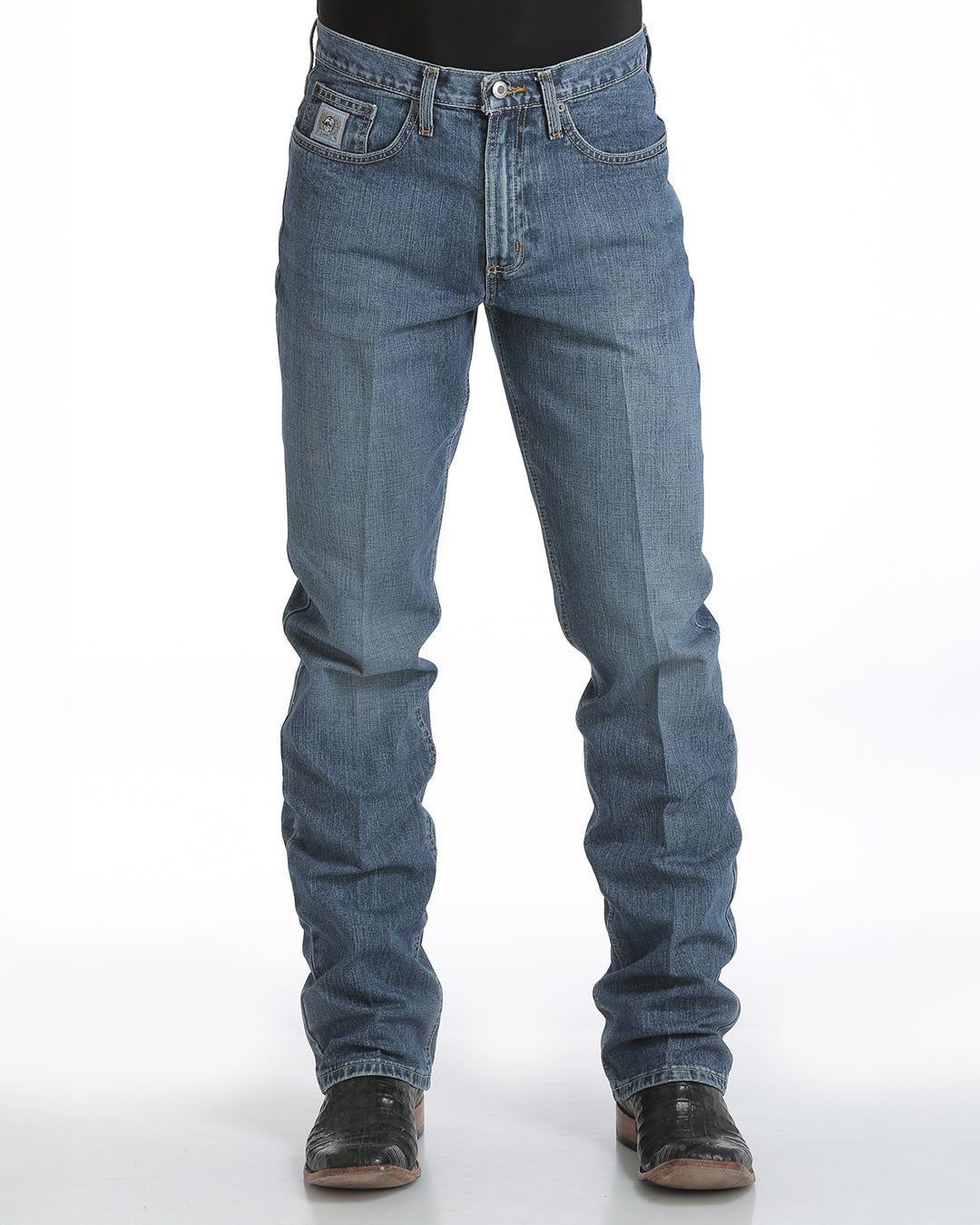 Cinch Men's Silver Label Medium Stone Jeans