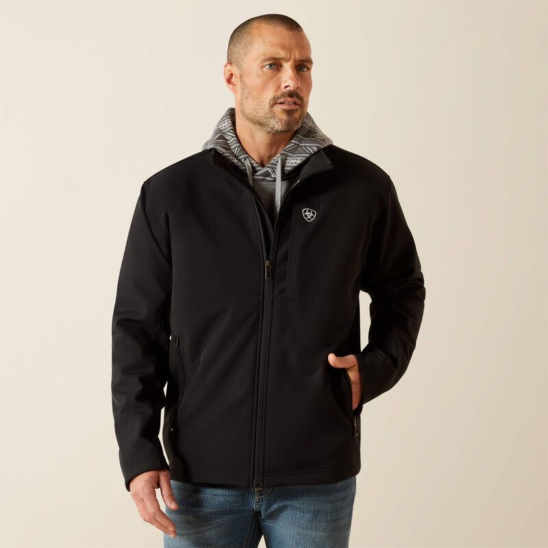 Ariat Men's Vernon Softshell Jacket - Black