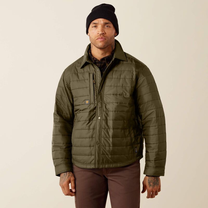 Ariat Men's Rebar Cordura Ripstop Lightweight Insulated Shirt Jacket