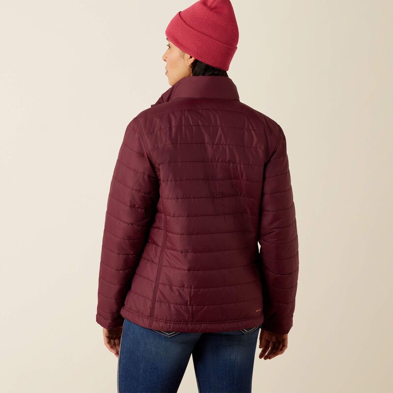 Ariat Women's Rebar Cordura Ripstop Lightweight Insulated Jacket - Windsor Wine