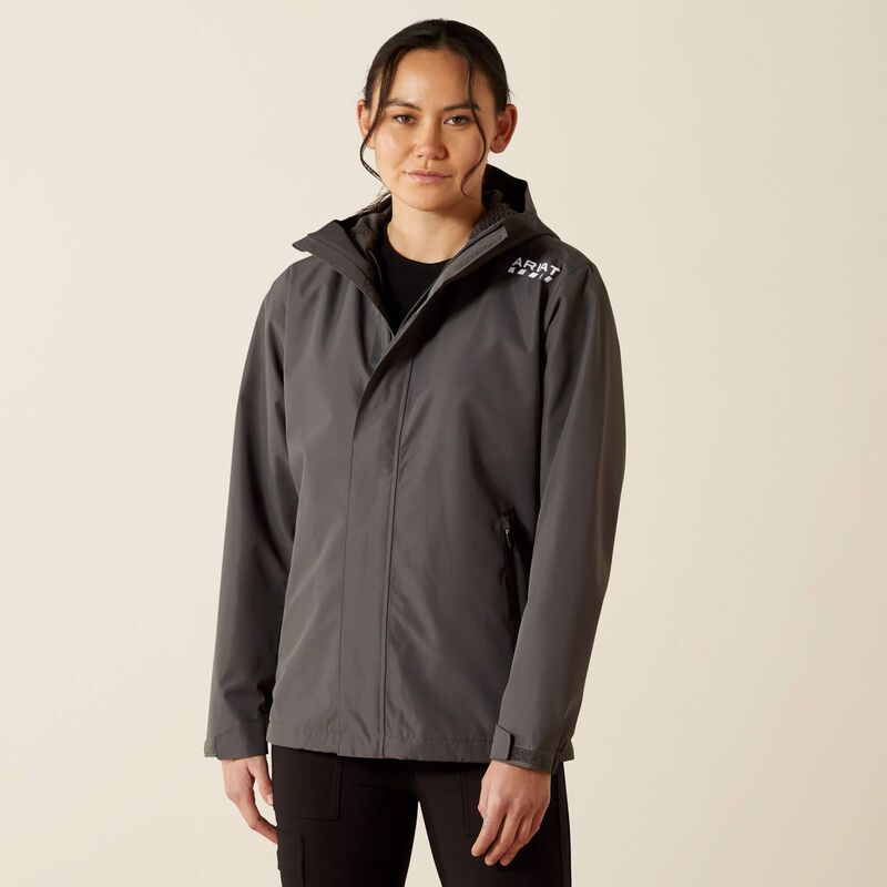 Ariat Women's Rebar Stormshell Waterproof Jacket - Rebar Grey