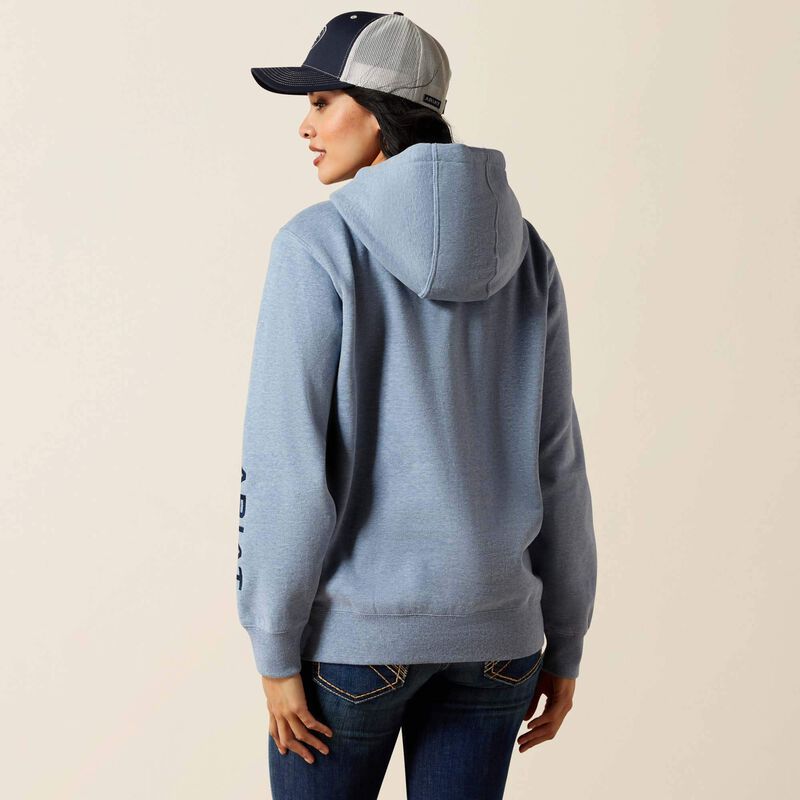 Ariat Women's Ariat Logo 2.0 Hoodie - Vintage Indigo Heather
